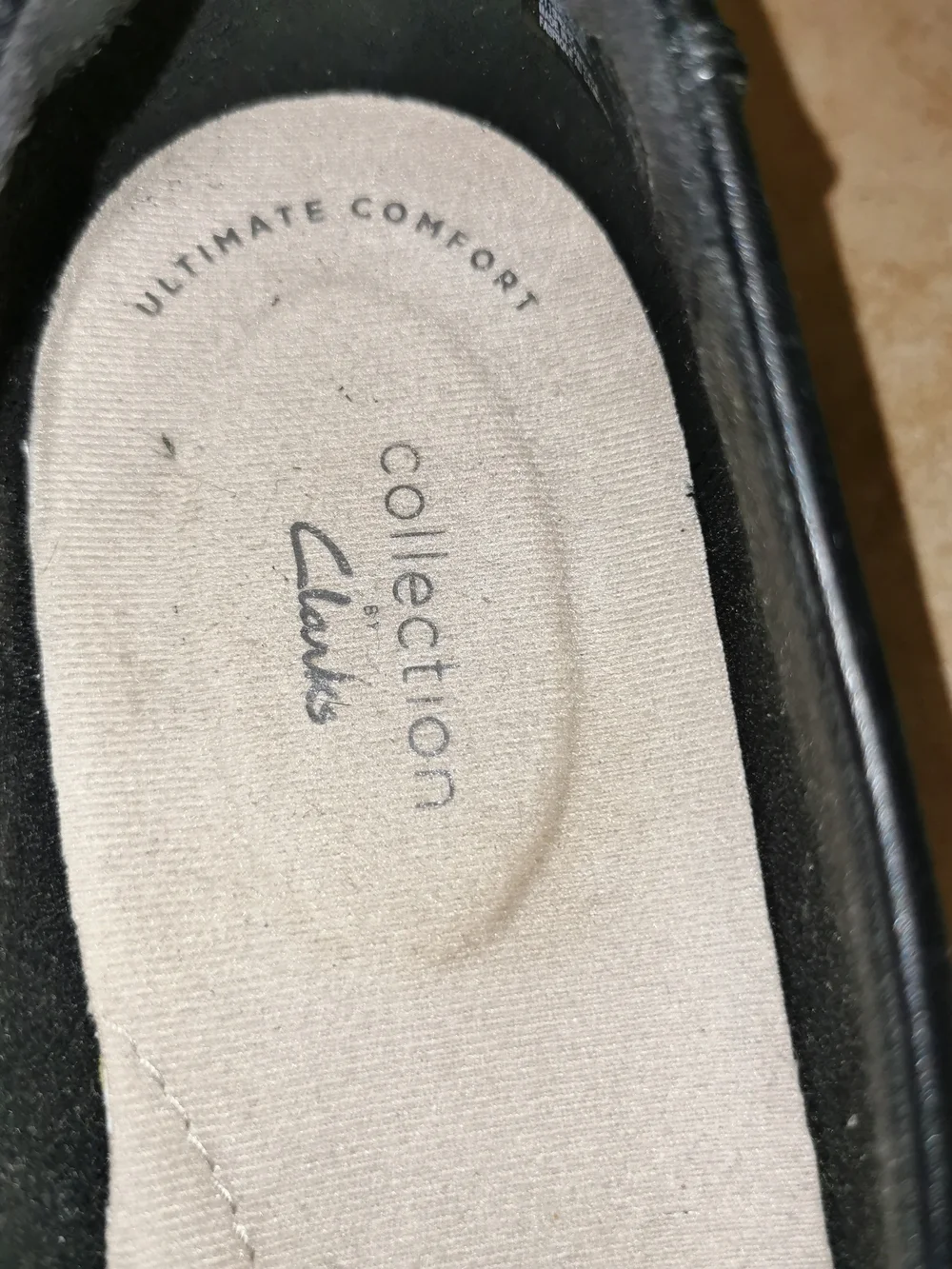 Clarks comfortable slip